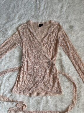 Moda International Wrap Top